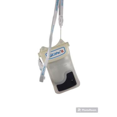 Imagem de Capa Bolsa Para Smartphone A Prova D'Água Impermeável Branca - Dicapac