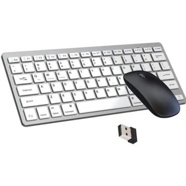 Imagem de Melhor Teclado Wireless e Mouse Para Tablets Samsung - Duda Store