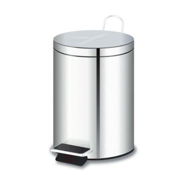 Imagem de Lixeira c/ pedal inox 20 litros - cm4 - em casa tem - Brinox