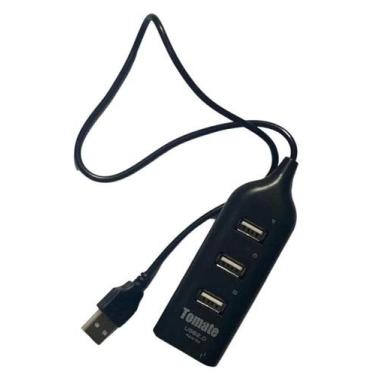 Imagem de Hub Usb 2.0 Tomate Extensor De Usb Notebook/Computador 480Mb