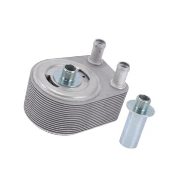 Imagem de Motoforti Resfriador de óleo do motor para Dodge Charger Nº 4792912AE/4792912AD | Resfriador de óleo de transmissão de liga de alumínio prateado 1 peça para Dodge Magnum de longa duração