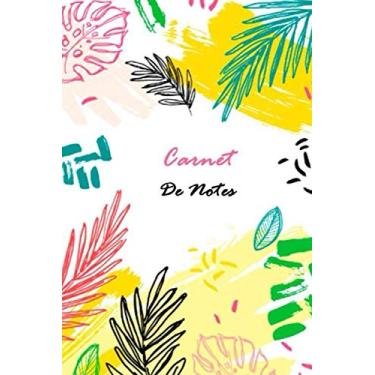 Imagem de carnet de notes lignes fleurs