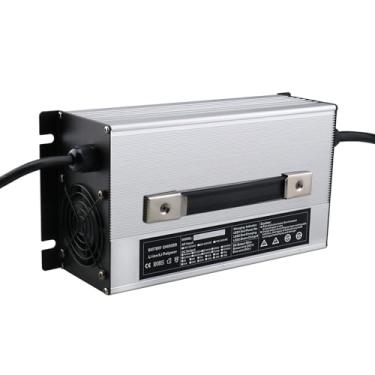 Imagem de Carregador de bateria de empilhadeira 24V 40A, Carregador de bateria de 24 volts para empilhadeira de bateria de chumbo-ácido, paleteira, carrinho de golfe,24v 40a,O