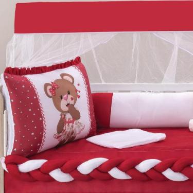 Imagem de Kit Berço Americano Estampa Sublimada 10 peças Enxoval Bebê - AVM Enxo