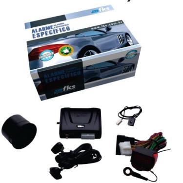 Imagem de Alarme Automotivo FKS FK500 Compatível com VW G5 / G6 GOL, Voyage, Sav