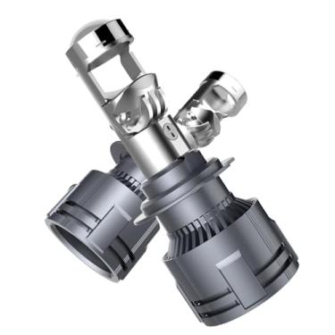 Imagem de Par 200W 30000lm Ultra Farol Do Carro Mini Projetor Alto/Baixo H7 6500K Branco Super Led Luzes