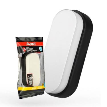 Imagem de Luminária LED Avant Hummer Tartaruga 5W 3000K 400 Lúmens Preto