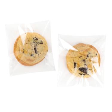 Imagem de KANSPHY Sacos de celofane transparentes de 10 x 15 cm, sacos de biscoitos, saco de violoncelo resselável para embalagem de biscoitos, doces, impressões, fotos, mangas de plástico para embrulho de