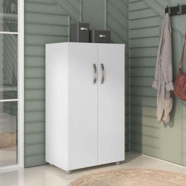 Imagem de Armário Multiuso Sapateira Organizadora 2 Portas Rosana Branco- Mabe M