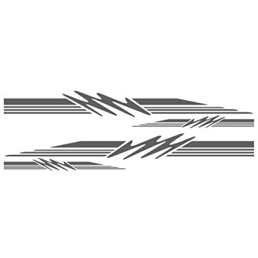 Imagem de Adesivo de motorhome caravana trailer trailer trailer van Stes adesivos gráficos adesivos de carro adesivo de decoração de carro