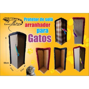 Imagem de Protetor de Sofá Arranhador  para Gatos - Esmeralda Pets