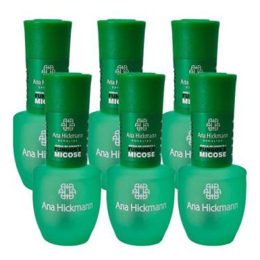 Imagem de Kit 6 Esmalte para Micose Anti Fungos Óleo de Melaleuca Antifungico Ba