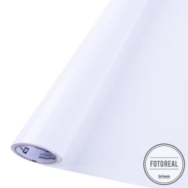 Imagem de Adesivo para móveis Brilhante Branco 1,00m - TaColado, 1,00 x 3,00m
