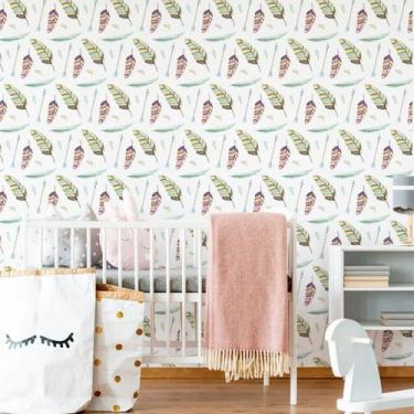 Imagem de Papel de Parede Infantil Tribo Boho - TACOLADO PAPEL DE PAREDE, 0,58 x