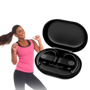 Imagem de Fone De Ouvido Bluetooth Sem Fio Gancho Esporte Corrida Ciclismo Fnb21 Agold Pro