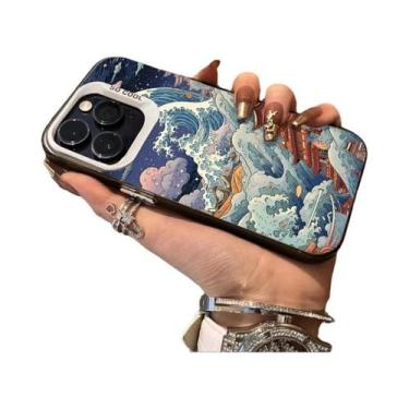 Imagem de Capa De Celular Criativa Ocean Waves Ukiyo-e Para Xiaomi POCO X7 X6 X5
