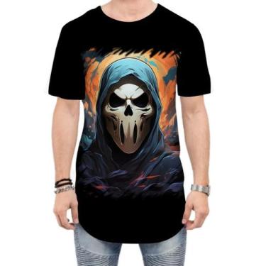 Imagem de Camiseta Longline Máscara de Fantasma Ghost 2 - Kasubeck Store®, P