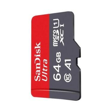 Imagem de Cartão De Memória SanDisk MicroSD 32GB 64GB 128GB 256GB UHS-I U3 C10 V