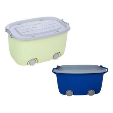 Imagem de Kit Caixa Organizadora P/ Brinquedos Hot Wheels Lego - P E G - Tibaby®