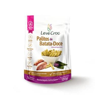 Imagem de Kit com 6 Palitos Veganos 120g Snack Crocante Leve Croc Sabores:Linhaç
