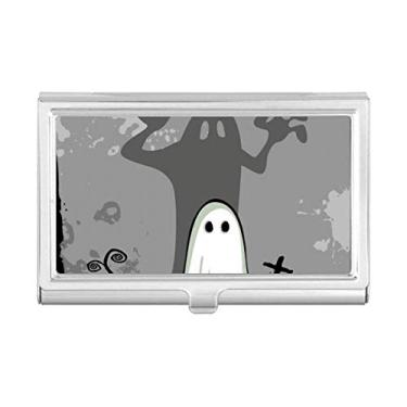 Imagem de Ghost Fear Halloween Corpse Porta-cartão de visita Carteira de bolso