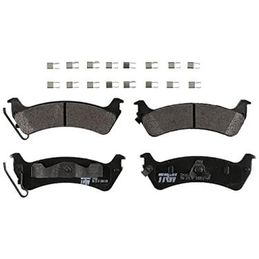 Imagem de TRW Pro TRM0666 Conjunto de pastilhas de freio a disco para Jeep Grand Cherokee 1994-1998, traseira