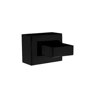Imagem de Acabamento Registro Quadrado Sollux Pollo Padrão Deca Preto