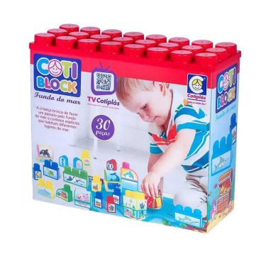 Imagem de Brinquedo de Montar Coti Block Fundo do Mar Cotiplas