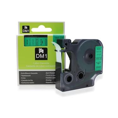 Imagem de Fita Refil Compatível D1 45019 Verde 12mm para Rotulador Dymo LM150 LM160P LM210D LM420P LM500TS Color Pop