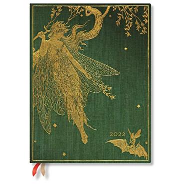 Imagem de Agenda Paperblanks 2022 Ultra Olive Fairy Day