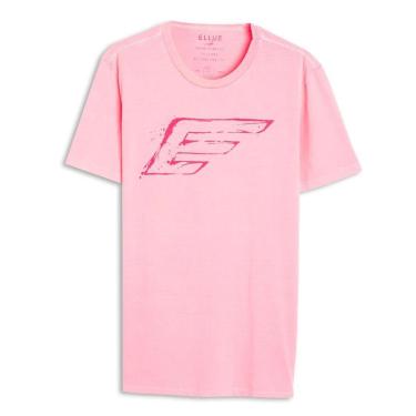 Imagem de Camiseta Ellus Fine Maxi Easa Neon Masculina Rosa-Masculino