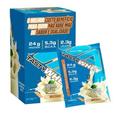 Imagem de Tasty Whey Display Sachê, Sabor Vanilla Cream