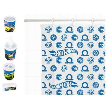 Imagem de Kit banheiro Hot Wheels 6 peças - Mattel