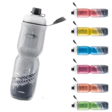Imagem de Garrafa Caramanhola 700ml Squeeze Termica Para Bike - PTK, Preto