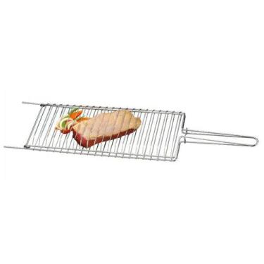 Imagem de Grelha Para Churrasco, Frango E Peixes Assados Ou Grelhados Média - co