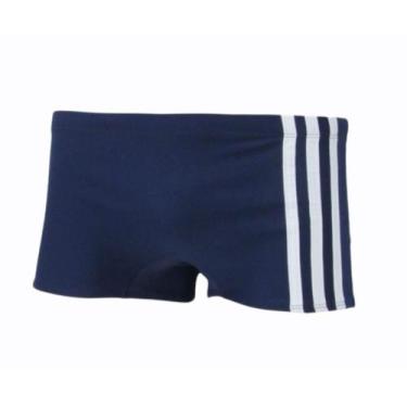 Imagem de Sunga Box adulto cores variadas - Beach lines, Azul marinho, P