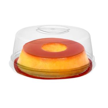 Imagem de Porta Bolos Boleira  Pequena Sem Pedestal - Três Triângulos