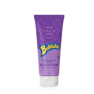 Imagem de Loção Hidratante Desodorante Corporal Cuide-se Bem Bubbaloo Uva 200ml 
