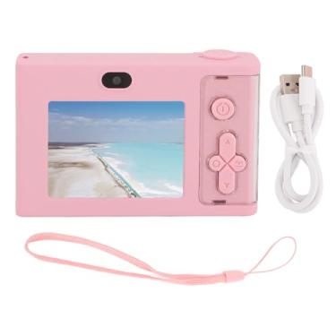 Imagem de Câmera Digital 48 MP, Câmera Vlogging Digital Sensível à Luz Automática Com Zoom 1080P 8x Com Tela TFT 2,4 Polegadas e Espelho Selfie e Filtros Beleza, Câmera Digital