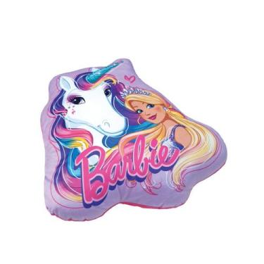Imagem de Almofada Decorativa Infantil Barbie Reinos Mágicos Lepper