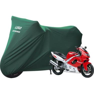 Imagem de Capa Para Cobrir Moto Yamaha YZF 600 Alta Durabilidade - Mz, Verde