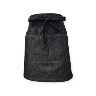 Imagem de Avental Saia De Cintura Jeans Barista Restaurante Chef Bar - JMS Avent