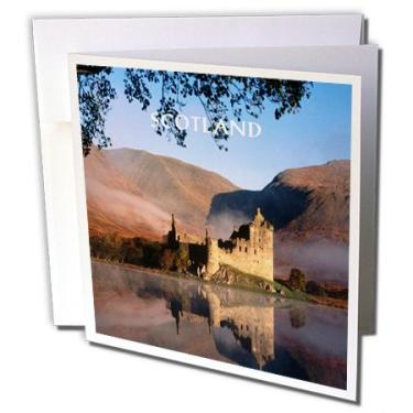 Imagem de 3dRose Loch Awe Scotland - Cartões comemorativos, 15 x 15 cm, conjunto de 12 (gc_109491_2)