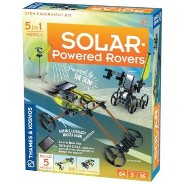 Imagem de Thames & Kosmos Solar-Powered Rovers STEM Experiment Kit | Build 5 Vehicles & Devices Powered by The Sun | Solar Energy Actvities for Ages 8+
