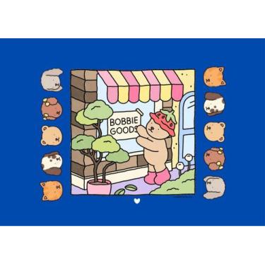 Imagem de Livro De Colorir Bobbie Goods Capa Dura 50 Páginas - Pipia, Azul