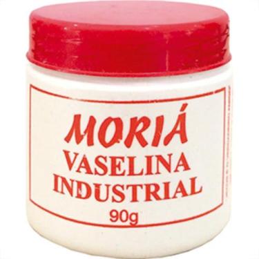 Imagem de Vaselina. Industrial Solida Moria Pote 90Gr - Kit C/12 Unidades - SANS