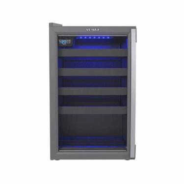 Imagem de Expositora Champanheira Venax 100L Porta Invertida Grafite 127V 29167