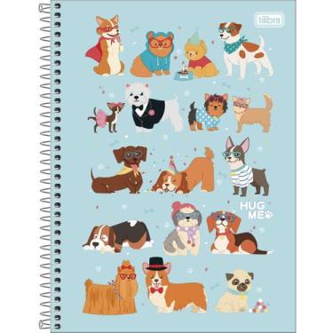 Imagem de Caderno Espiral Capa Dura Universitário 16 Matérias Hug Me 256 Folhas 