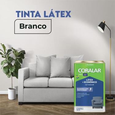 Imagem de Tinta Látex Coralar Anti Mofo Parede 18 Litros, Latéx Branco
