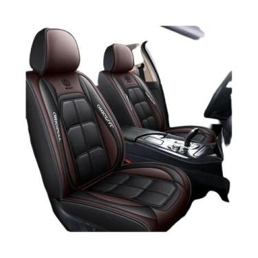Imagem de Capa de Assento de Carro Universal em Couro - Respirável e Resistente 